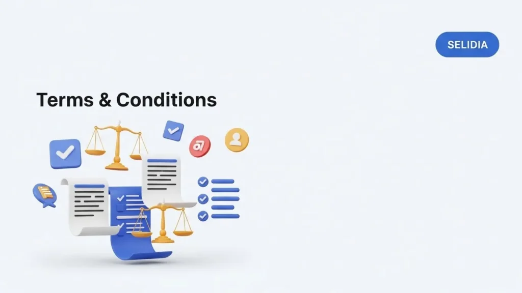 Terms And Conditions Selidia